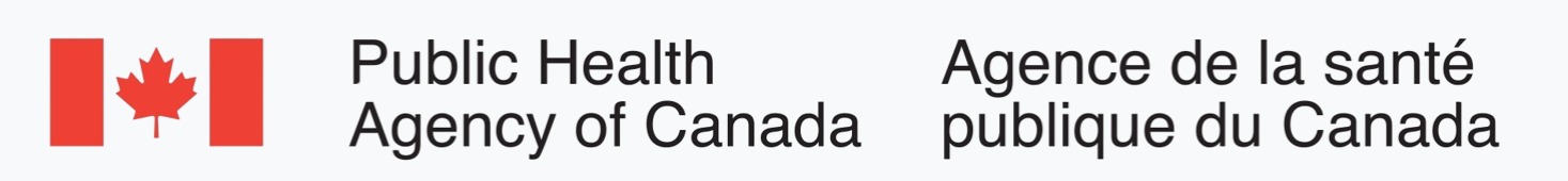 Public Health Agency of Canada logo with bilingual text and Canadian flag